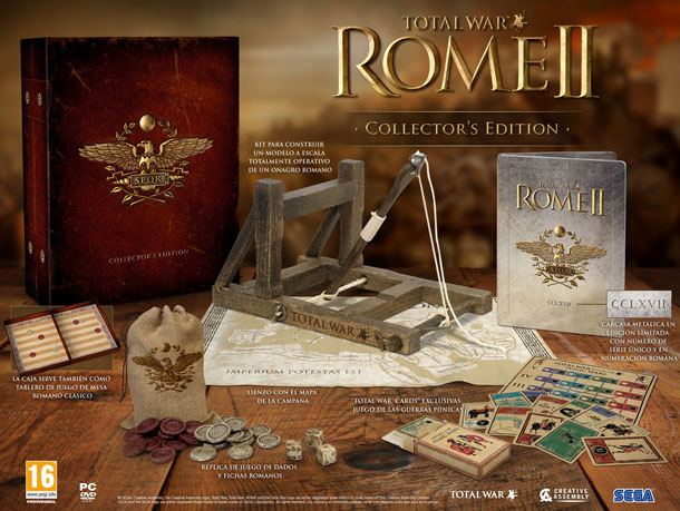 Total War Rome 2 Edición de Coleccionista.