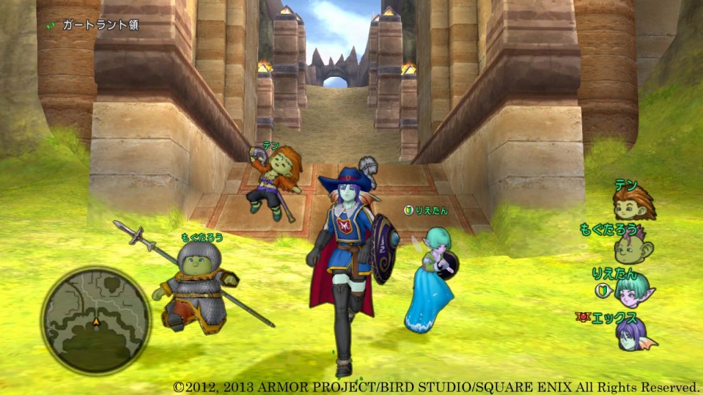 Dragon Quest X es un RPG muy 'japo' que no llega a la categoría de MMO.