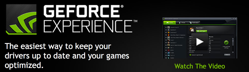 GeForce Experience