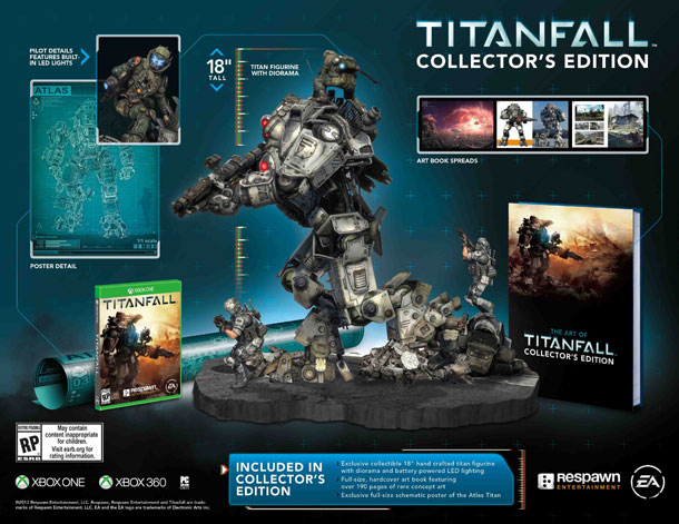 Titanfall Collector's Edition el 13 de marzo