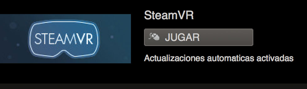 SteamVR ya disponible