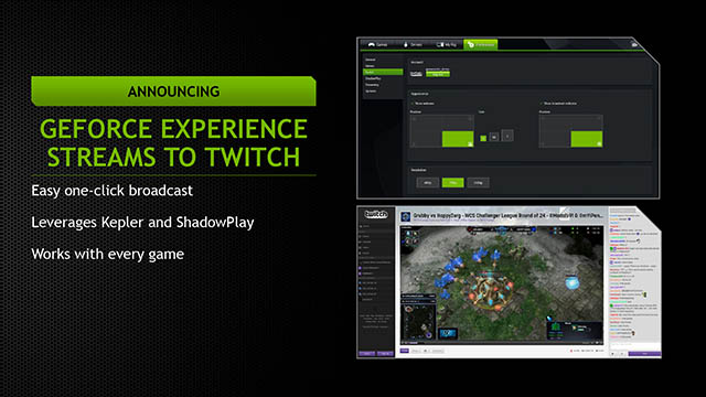 Driver 337.50 compatible con Streaming en Twitch
