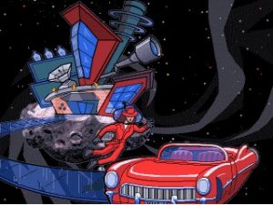 Where is Carmen Sandiego in Space? - Brøderbund Software - (DOS)