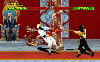 Mortal Kombat - Midway - Versión de recreativa