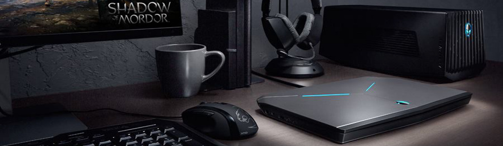 Alienware 13 con Graphics Amplifier, un escritorio completo.