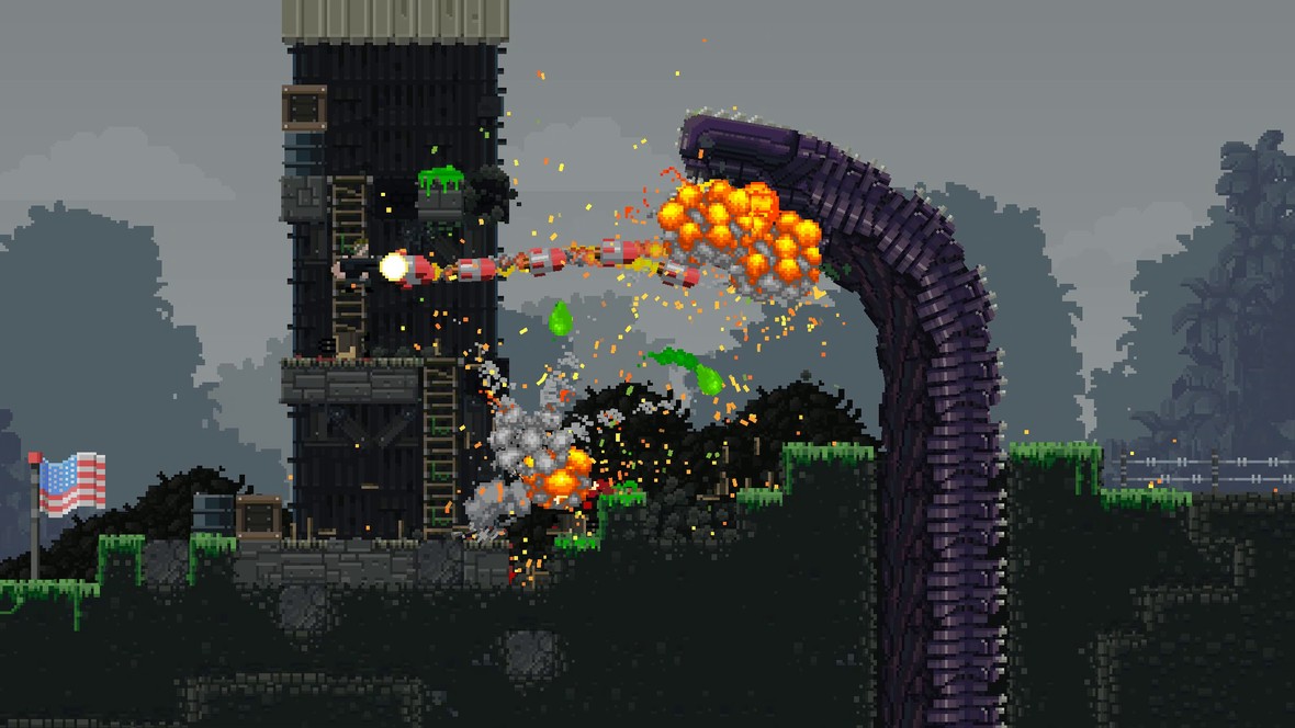 Broforce Aliens