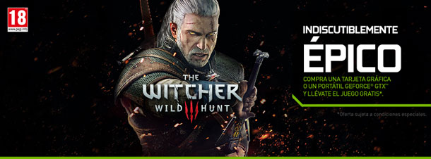 Nuevos bundles de NVIDIA, con The Witcher III de regalo