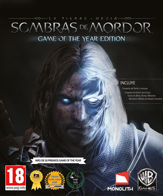 La edición GOTY de Sombras de Mordor llega el 5 de mayo.