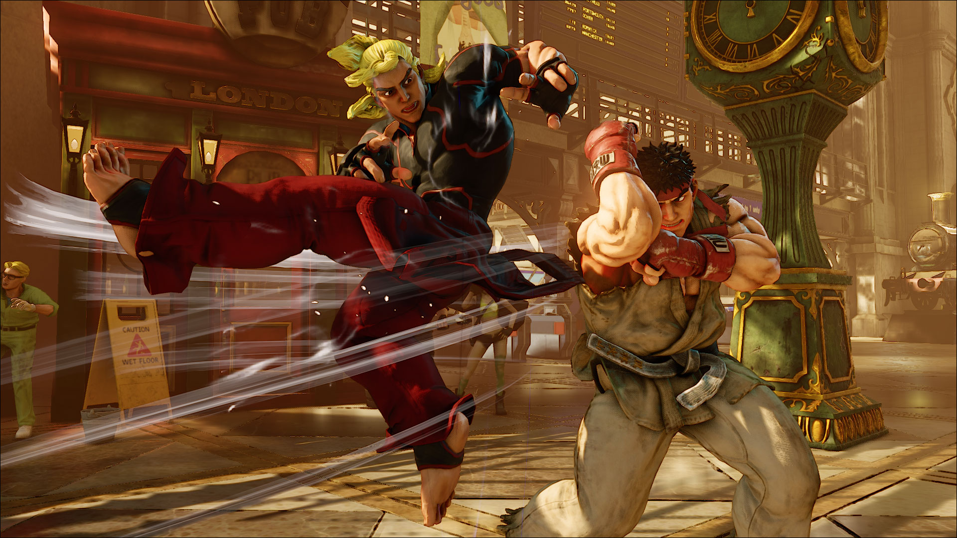 La gran noticia del día es que a Ken le han cambiado un poquito el diseño y el peinado, así que preparaos para Street Fighter 5.