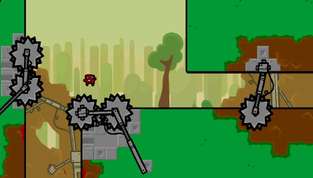 Super Meat Boy Forever es una versión renovada del popular juego de plataformas indie del Team Meat.