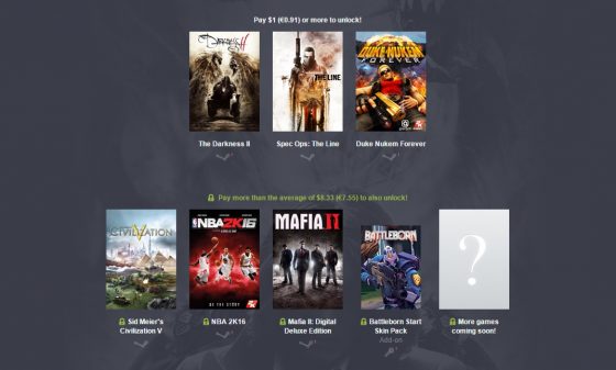 Humble Bundle de 2K