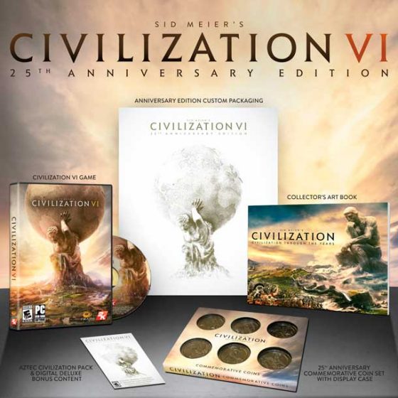 Edición 25 Aniversario de Civilization VI