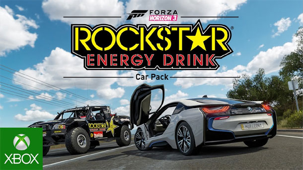 Rockstar Energy Car Park para Forza Horizon 3