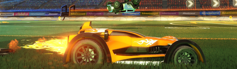 Los dos coches de Hot Wheels para Rocket League.