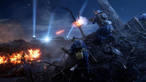 Noches de Nivelle es el primer mapa nocturno de Battlefield 1.