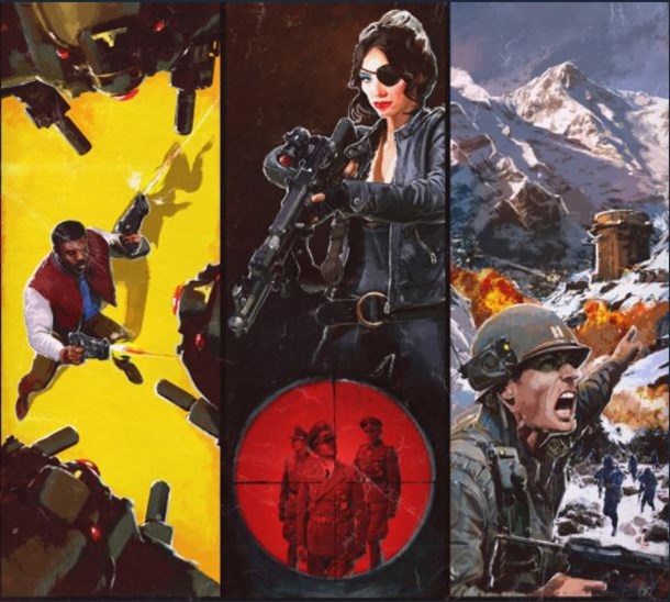 Arte conceptual del pase de temporada de Wolfenstein 2.