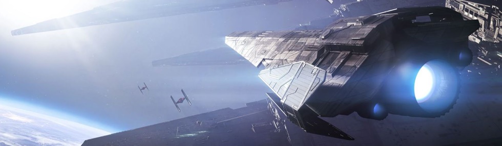 Táiler de las batallas espaciales de Star Wars Battlefront 2 para su presentación en la Gamescom.