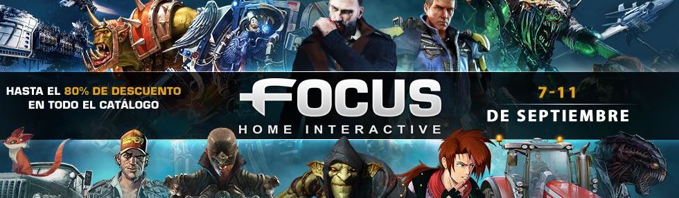 Rebajas de Focus Home Interactive con hasta el 80% de descuento.