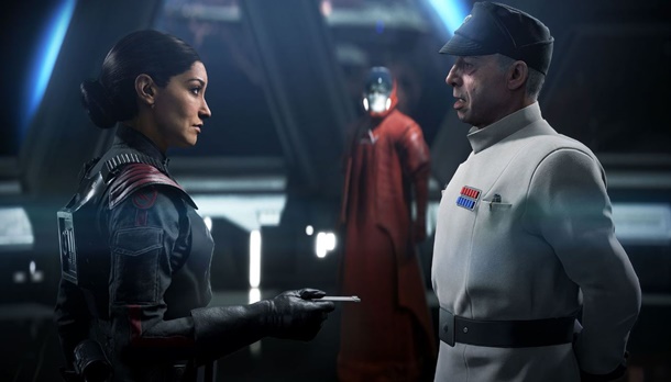 La comandante del Escuadrón Inferno, Iden Versio, protagonizará la campaña de Star Wars Battlefront 2, de la que ya puedes ver una pequeña escena.