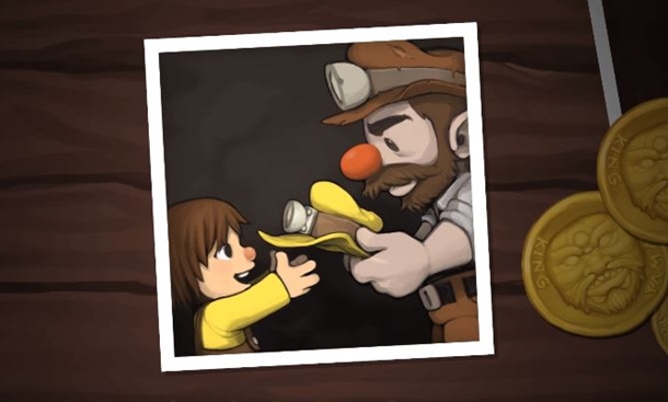 Tierna imágen del primer tráiler del recién anunciado Spelunky 2, que se desarrolla actualmente para PC y PS4.