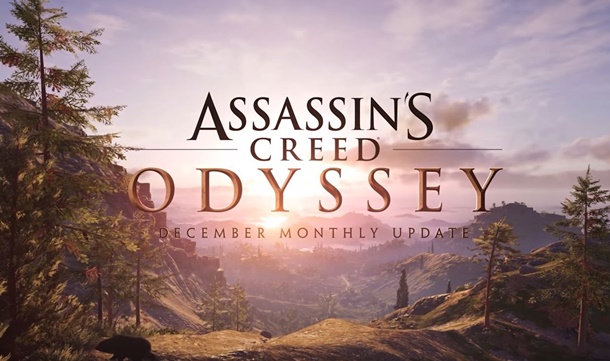 Actualización de diciembre en Assassin's Creed Odyssey ya disponible.