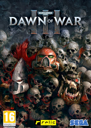 La carátula de Dawn of War III