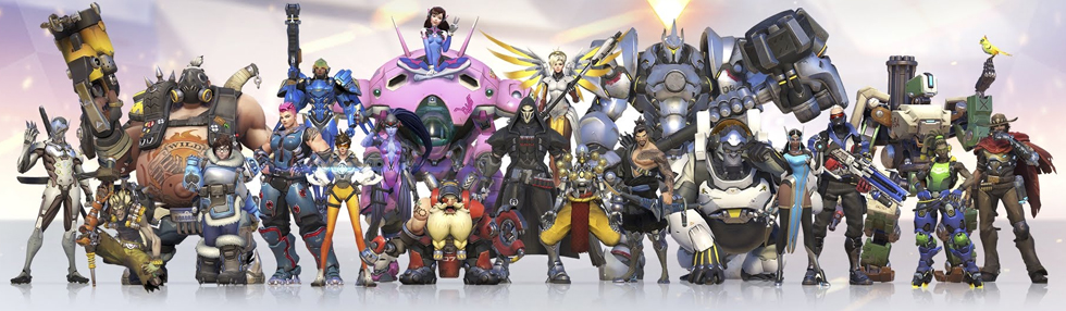 todos los personajes de Overwatch